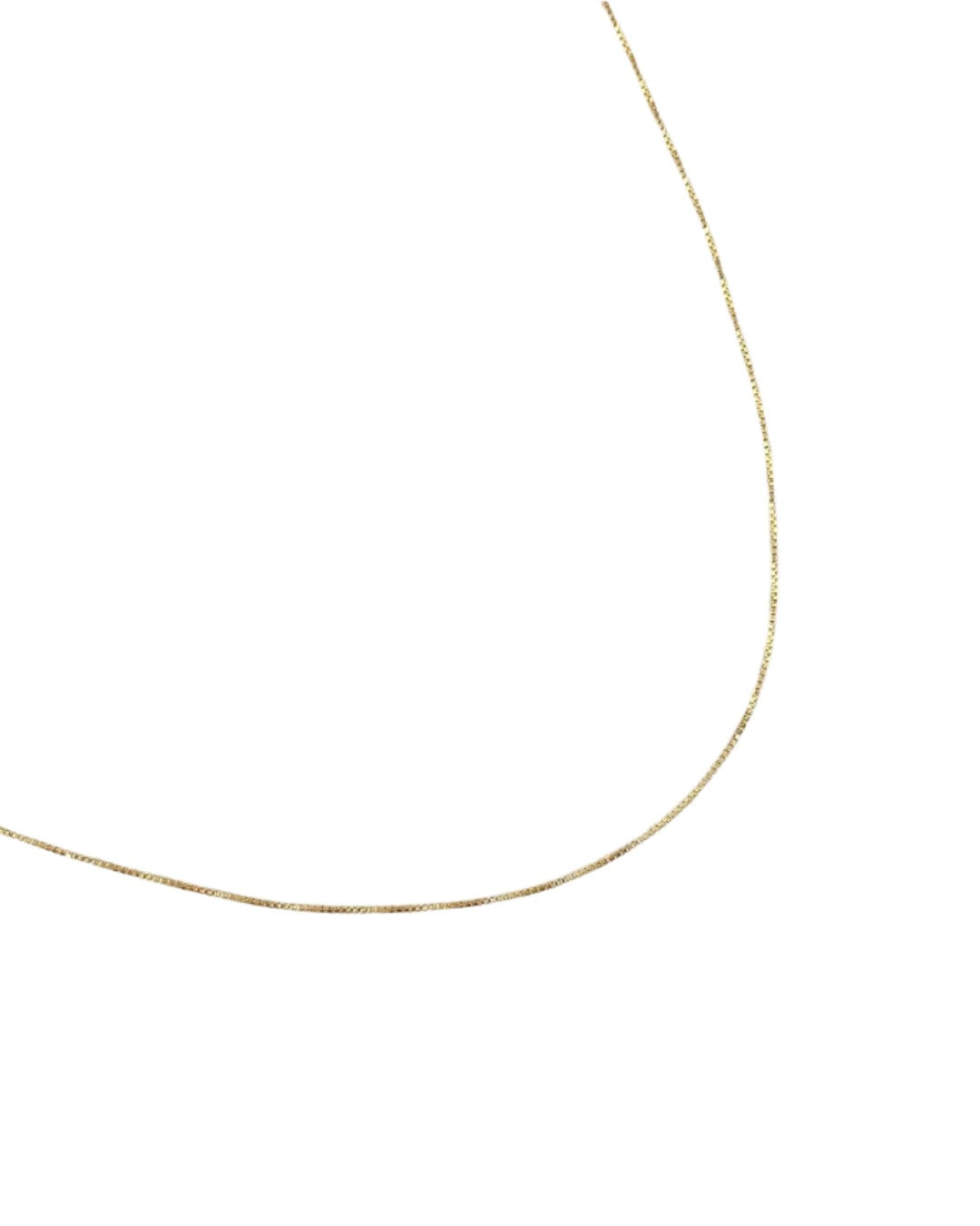 Venetian Chain Necklace – 18K Yellow Gold – 1.05g