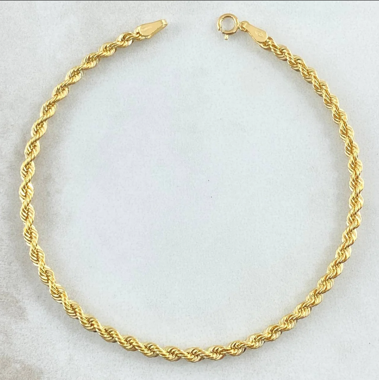 Lazo Bracelet – 18K Yellow Gold – 1.85g / 19cm / 2.7mm