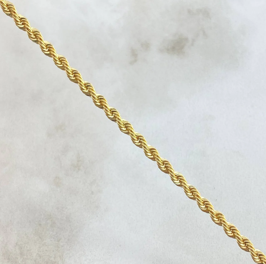 Lazo Bracelet – 18K Yellow Gold – 1.85g / 19cm / 2.7mm