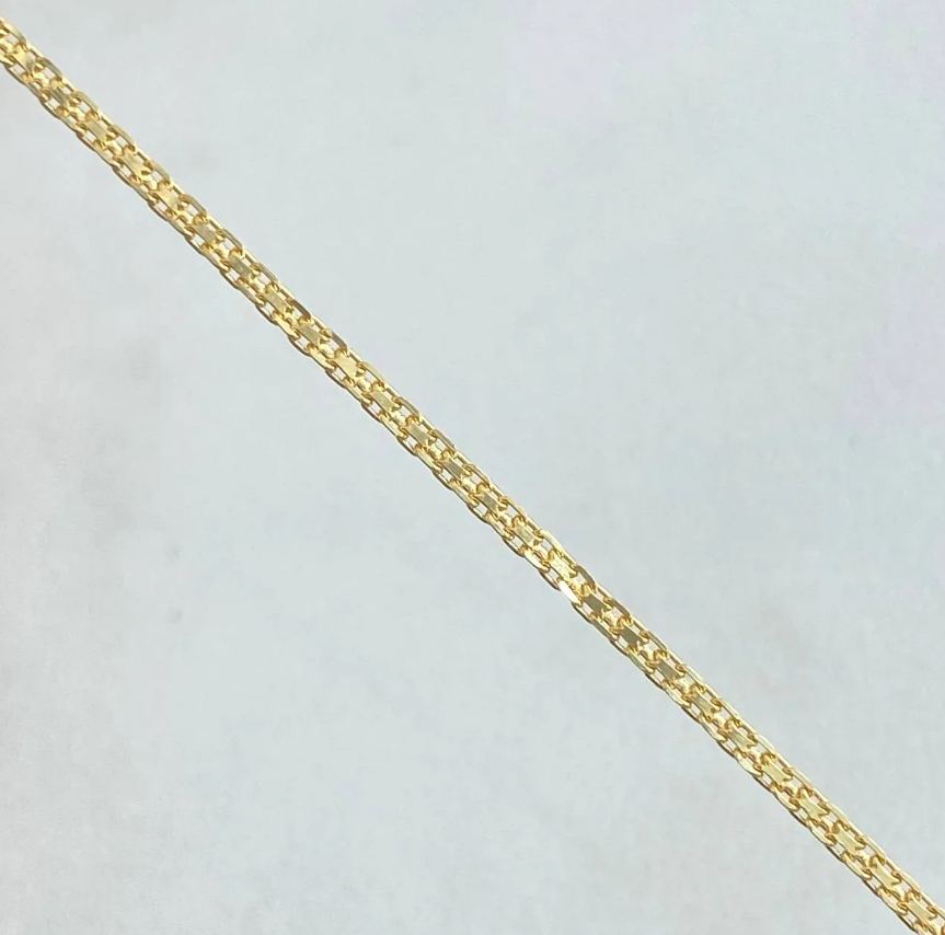 Chino Chain Bracelet – 18K Yellow Gold – 1.1g / 18cm / 1.3m