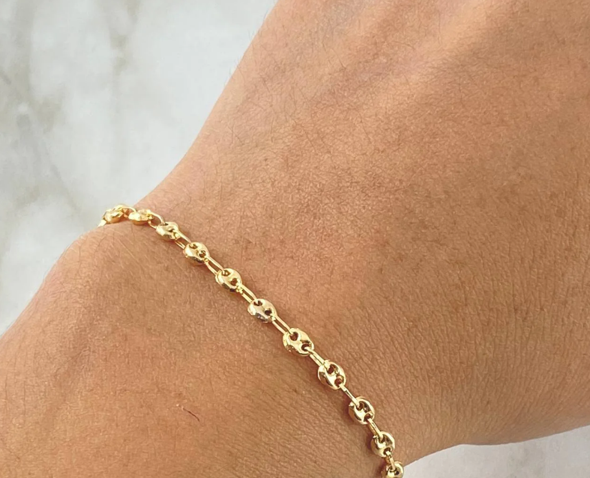 GC Link Bracelet – 18K Yellow Gold – 2.05g