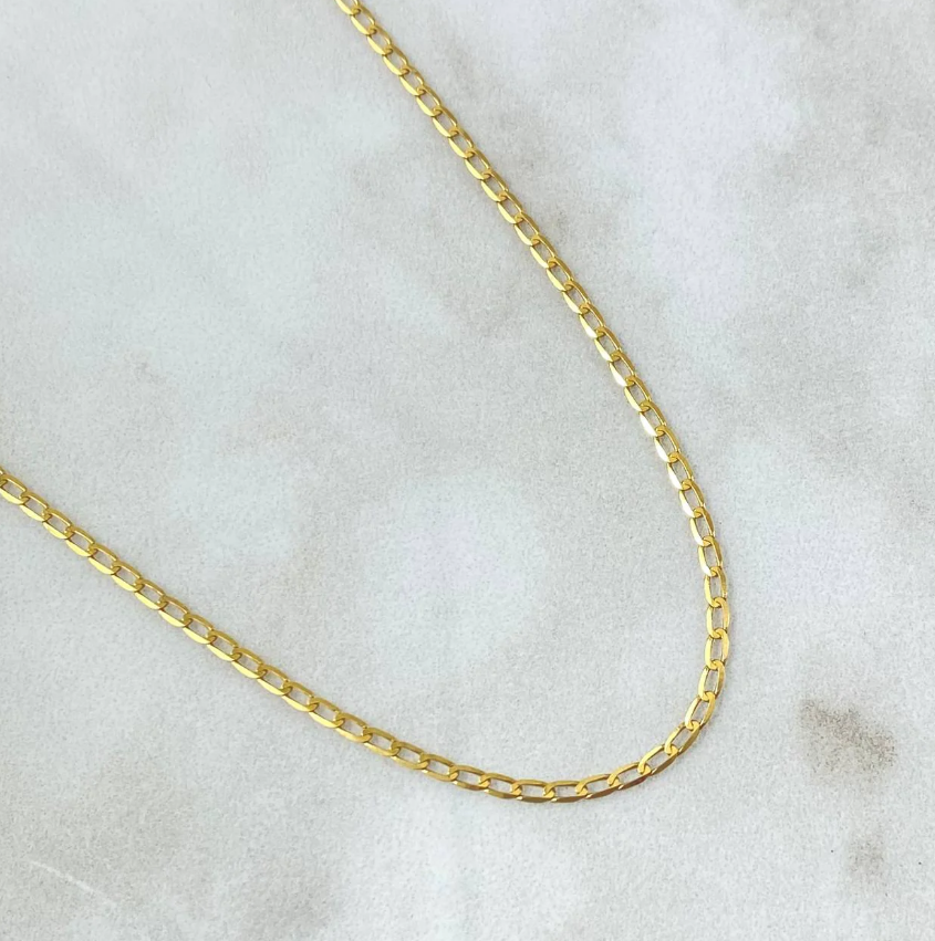 Cuban Chain – 18K Yellow Gold – 1.75g
