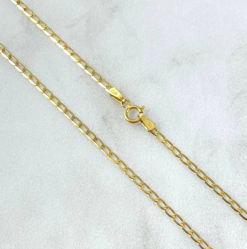 Cuban Chain – 18K Yellow Gold – 1.75g