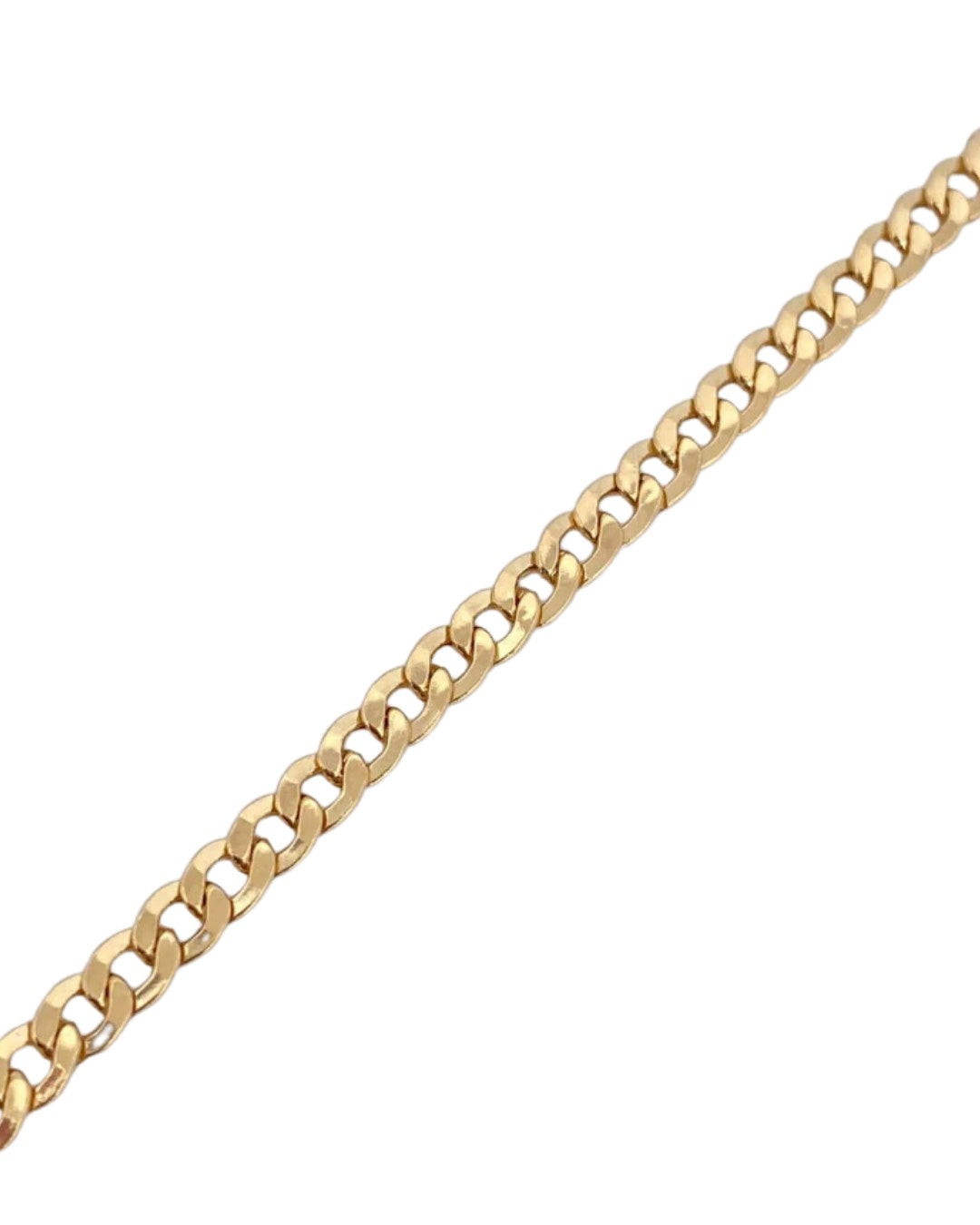 Cuban Link Bracelet – 18K Yellow Gold – 2.4g