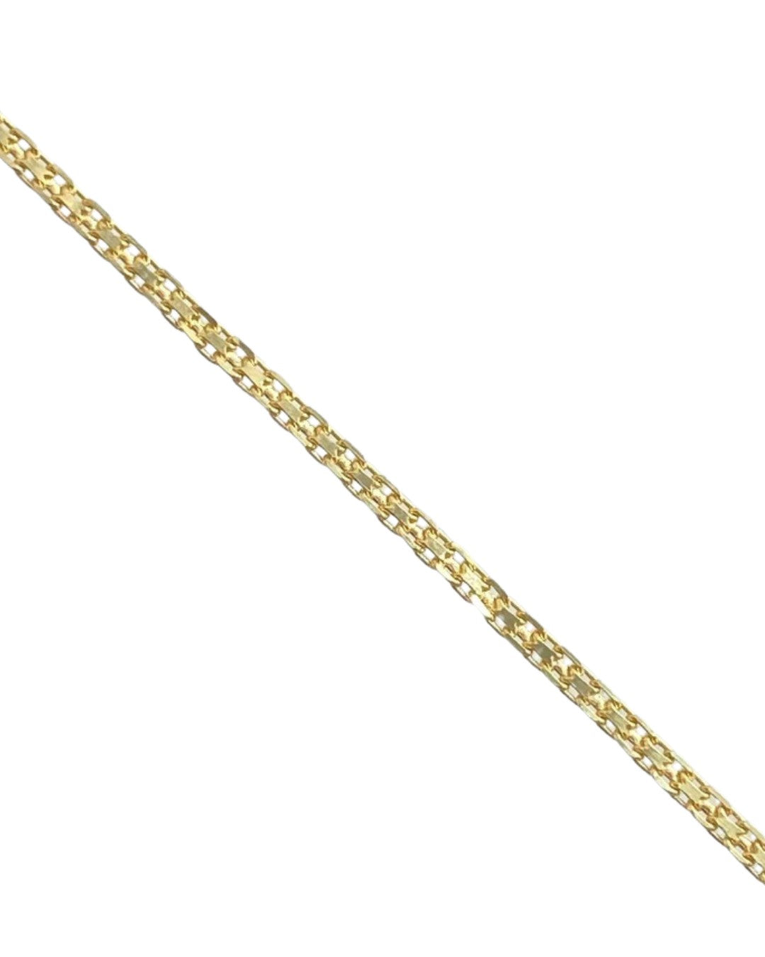 Chino Chain Bracelet – 18K Yellow Gold – 1.1g / 18cm / 1.3m